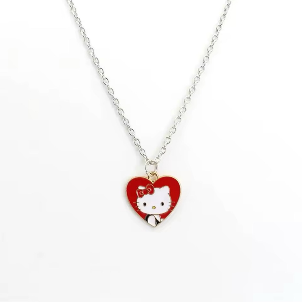 New Hello Kitty Heart Necklace